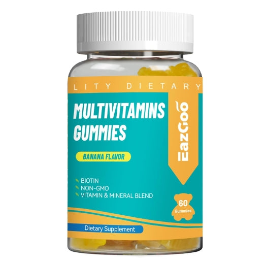 Multivitamin Gummies for Women & Men, Daily Adult Multi Vitamins Gummy, Nutritional Support Vegan - 60 Count