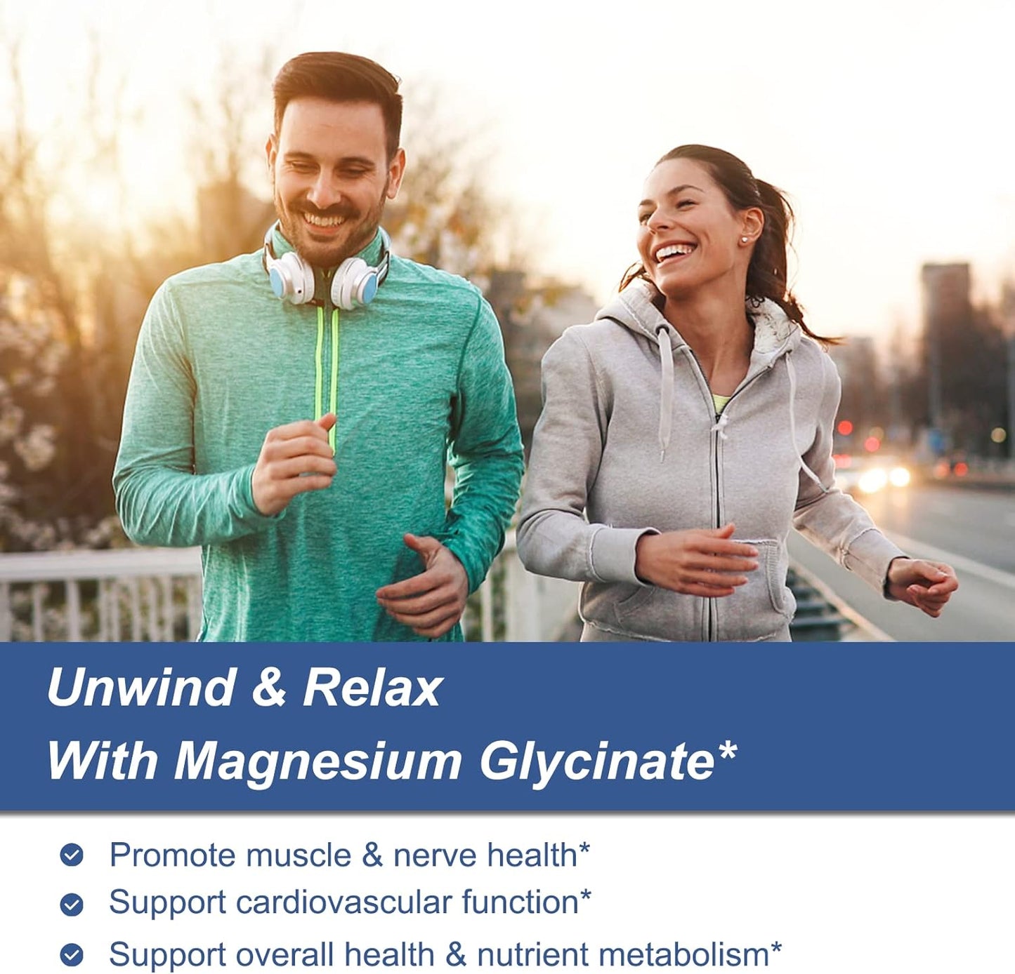 EAZGOO Magnesium Glycinate Supplement, Mineral Magnesium Supplement